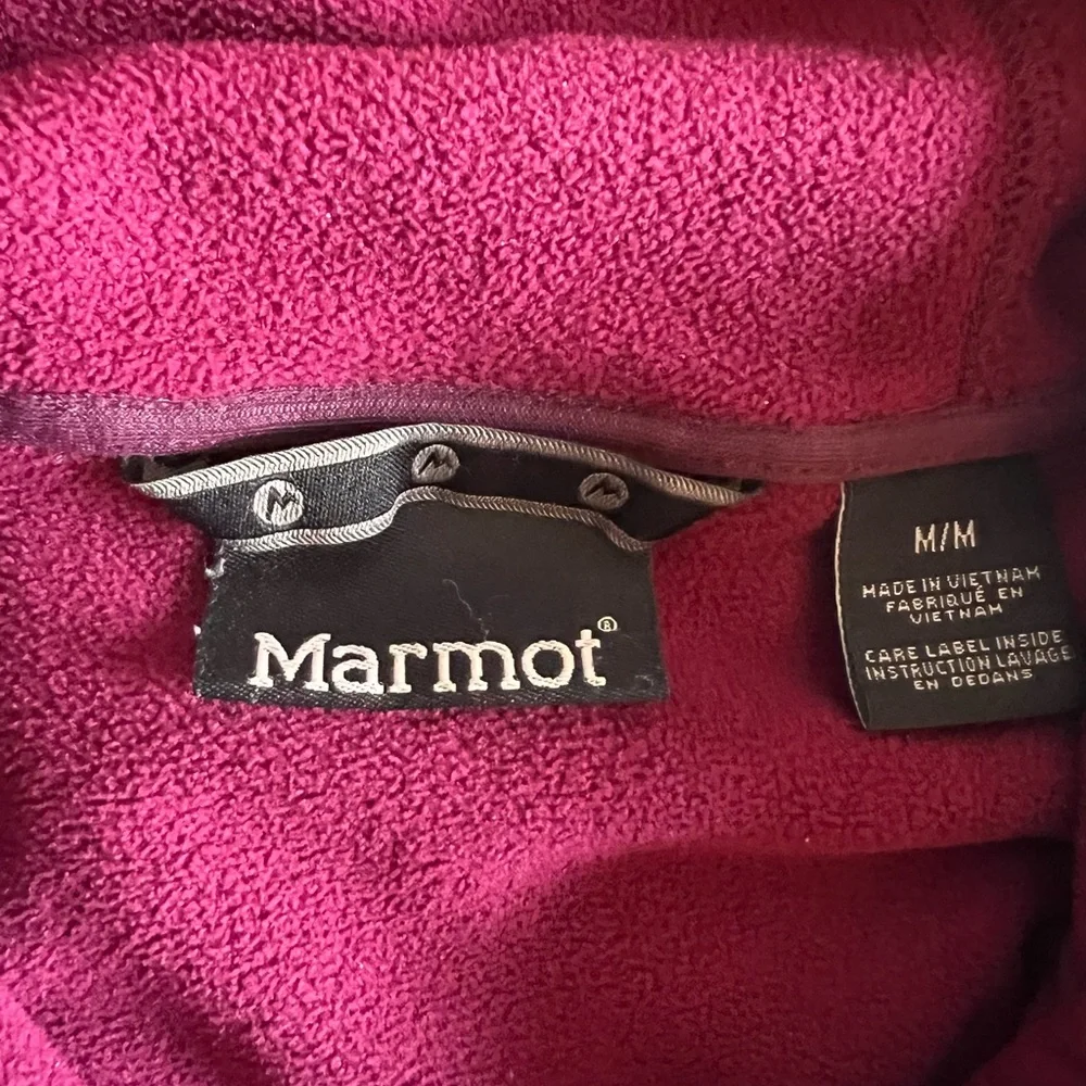 Marmot Fleece Zip-Up Hoodie - Picture 3 of 3